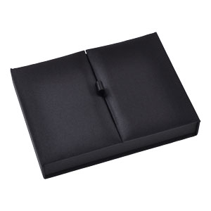 Gate fold Silk Invitation Box 5.5x7.5x1 inch