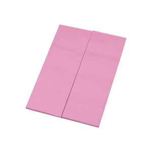 Gate fold Silk Pocket Folios 4.75x5.75 inch in Pink