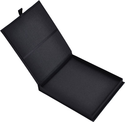 Silk Invitation box 6.5x7.x5x0.5 inch