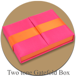 Two Tone Gatefold Invitation Box
