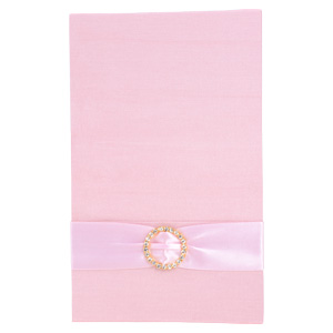 Pocket Folios with Embellishments in Dusty Pink