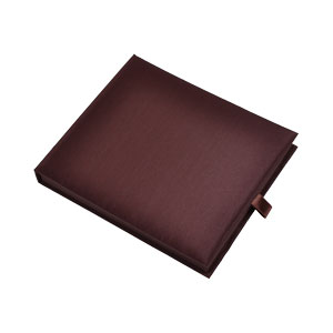 Silk Invitation box 6.5x7.5x0.5 inch